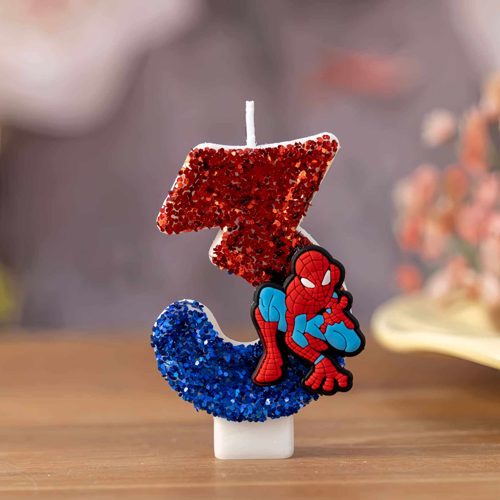 Holiday Candle Set - Candele a Forma di Supereroe SpiderMan