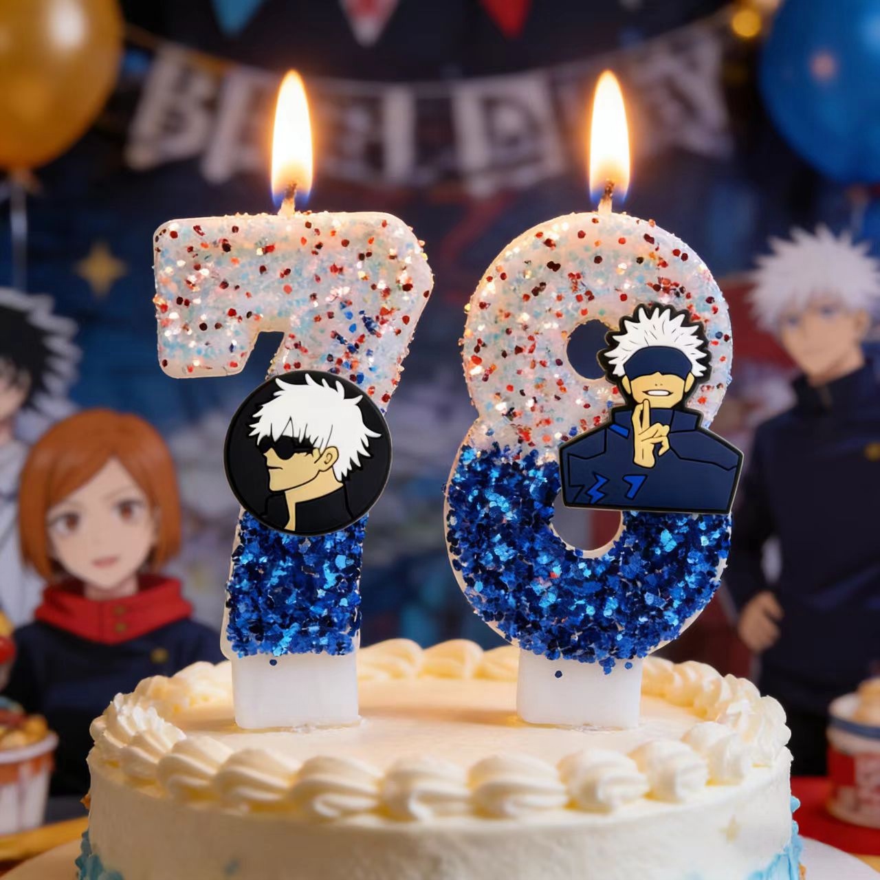 Holiday Candle Set - Candela di Compleanno Anime Jujutsu Kaisen,
