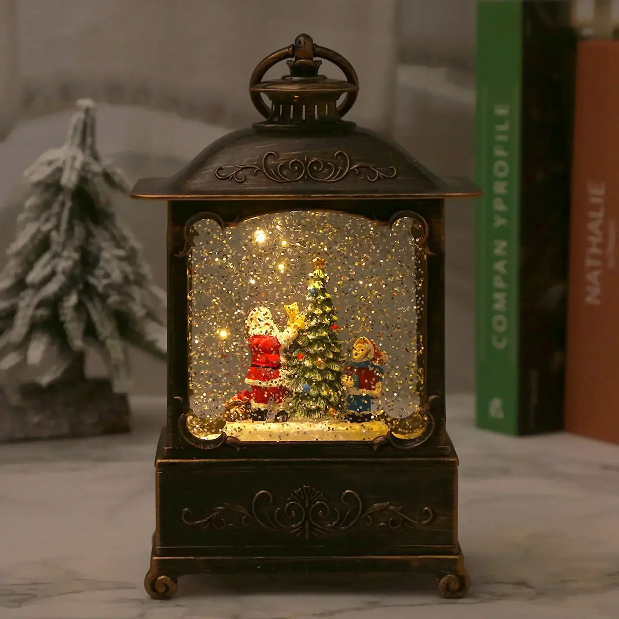 Lanterna con Globo di Neve Nat - Snow Globe Musical recensione e prezzo
