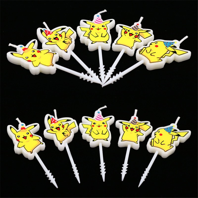 5 pz/lotto Pokemon Torta Di Co - Holiday Candle Set recensione e prezzo