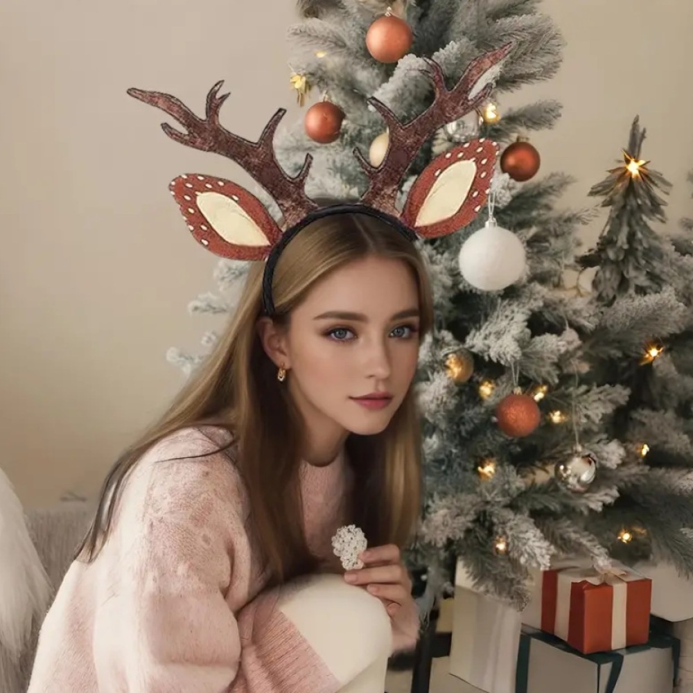 Cerchietto Decorativo Natalizi - Reindeer Antlers Headband recensione e prezzo