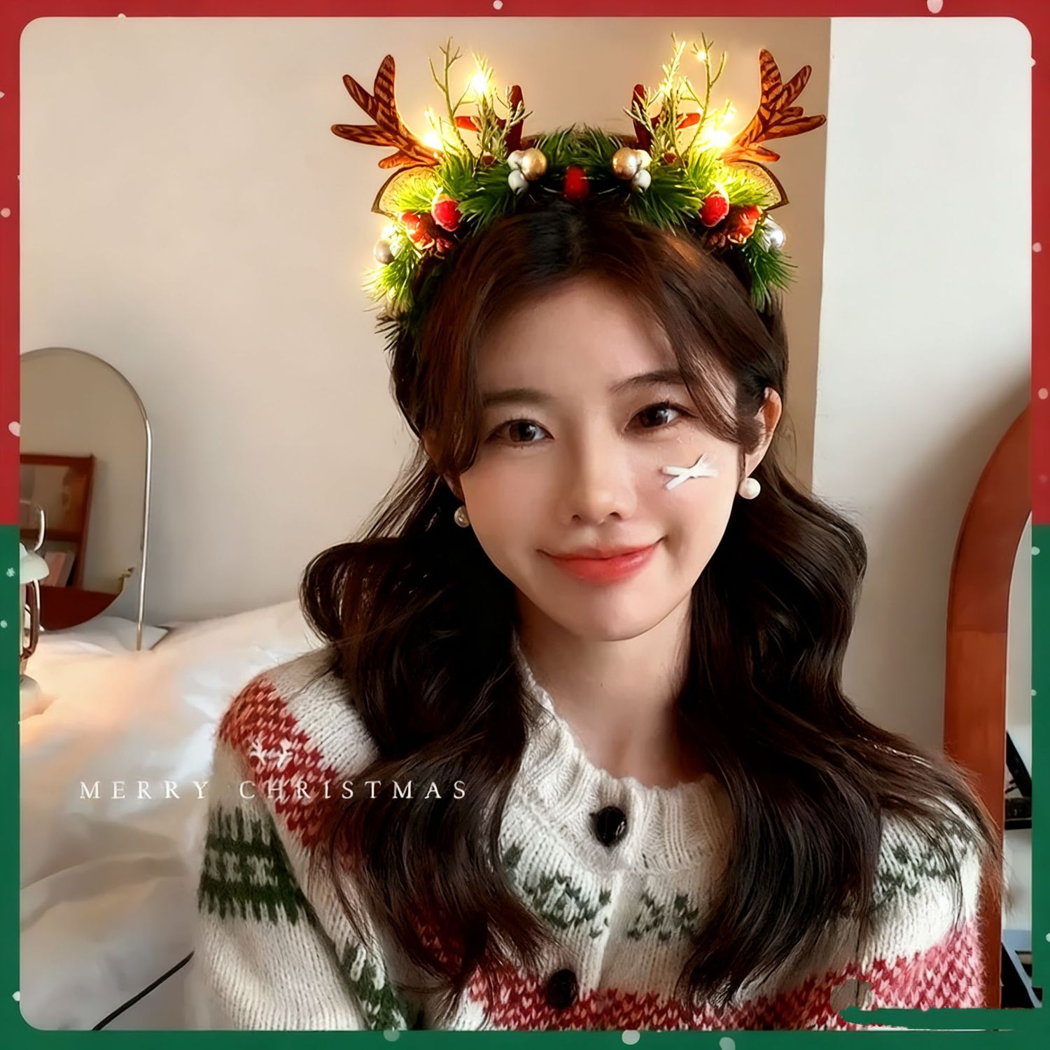 Cerchietto Natalizio con Corna - Reindeer Antlers Headband recensione e prezzo