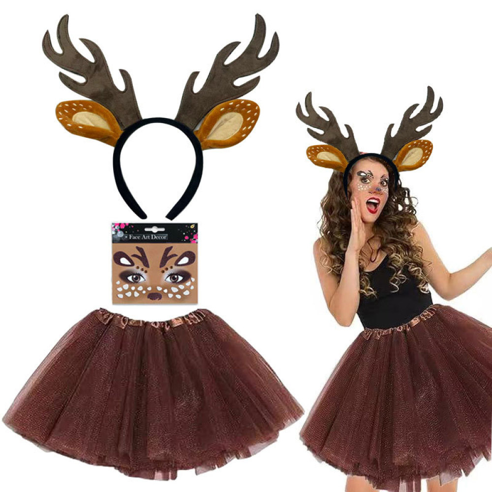 Cerchietto Natalizio con Corna - Reindeer Antlers Headband recensione e prezzo