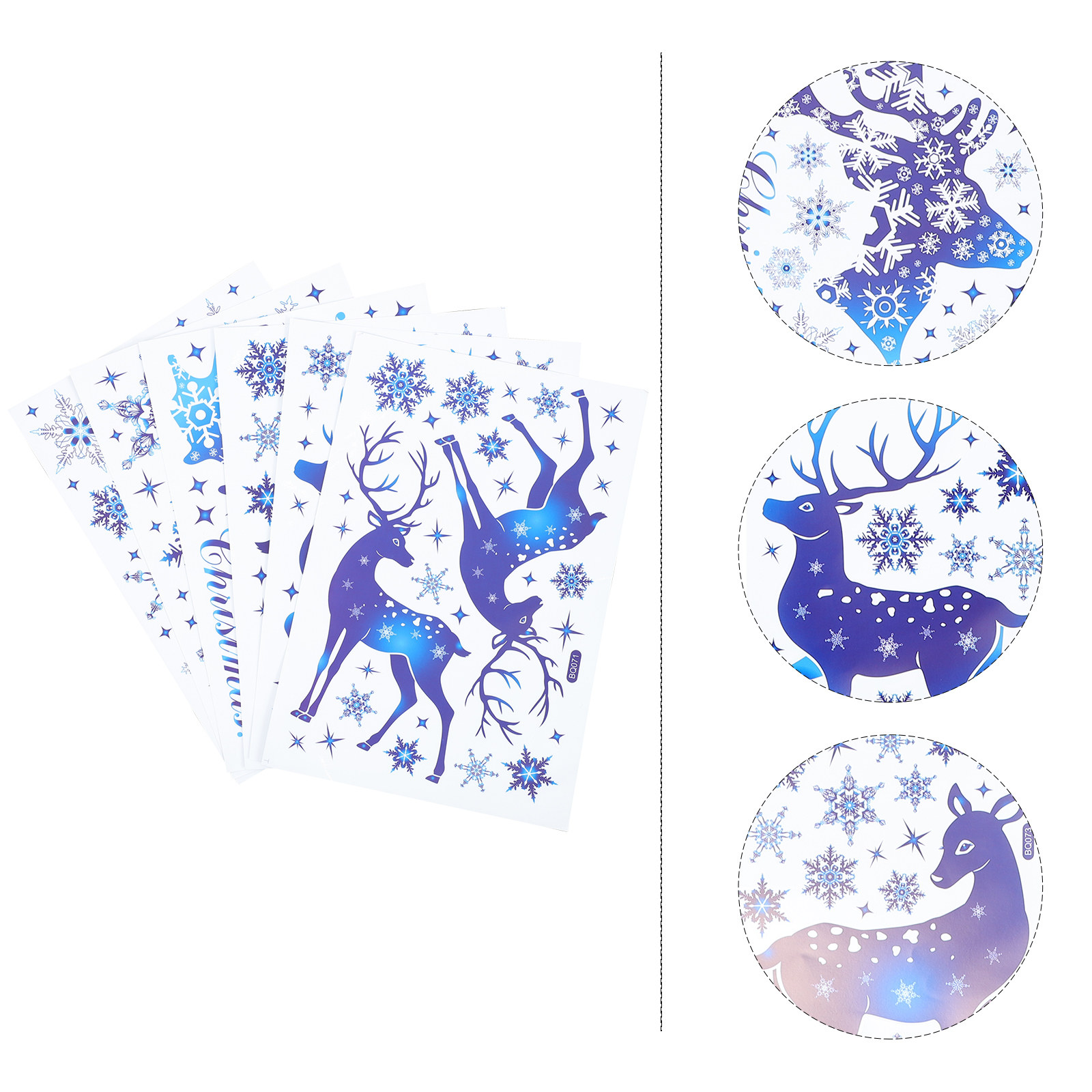 6 Fogli di Adesivi per Finestr - Snowflake Window Decal recensione e prezzo