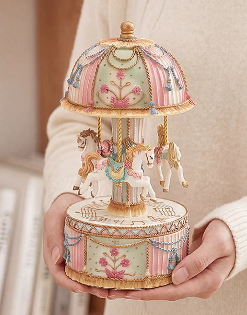Carosello carillon palla di ne - Snow Globe Musical recensione e prezzo