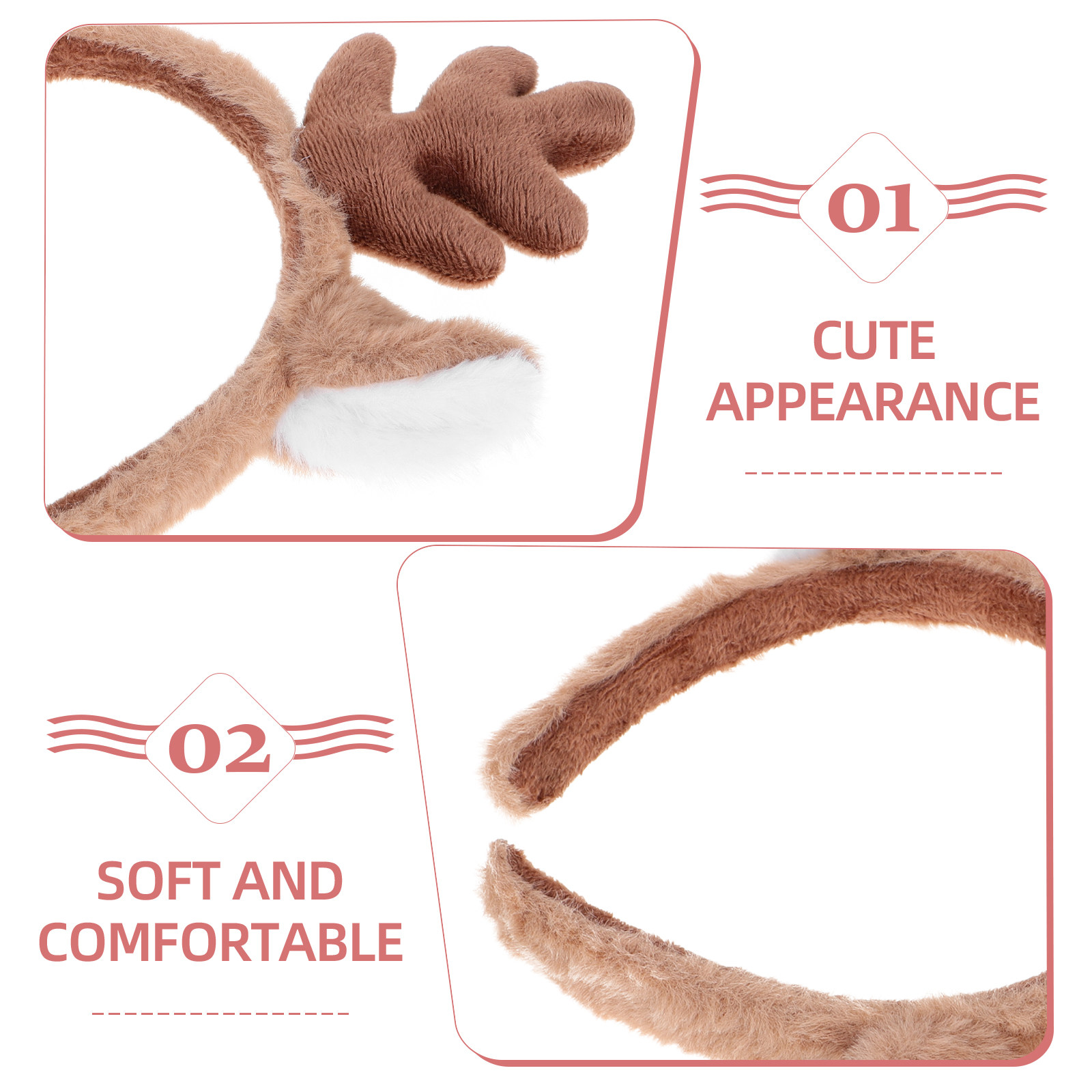 Cerchietto Natalizio con Desig - Reindeer Antlers Headband recensione e prezzo