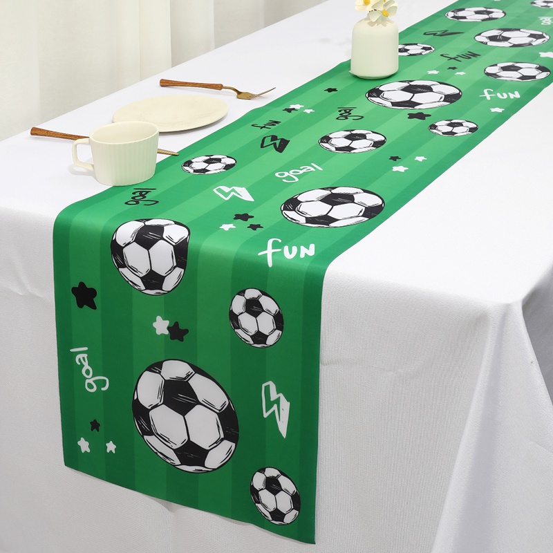 1pc calcio/calcio festa tavolo - Christmas Table Runner recensione e prezzo