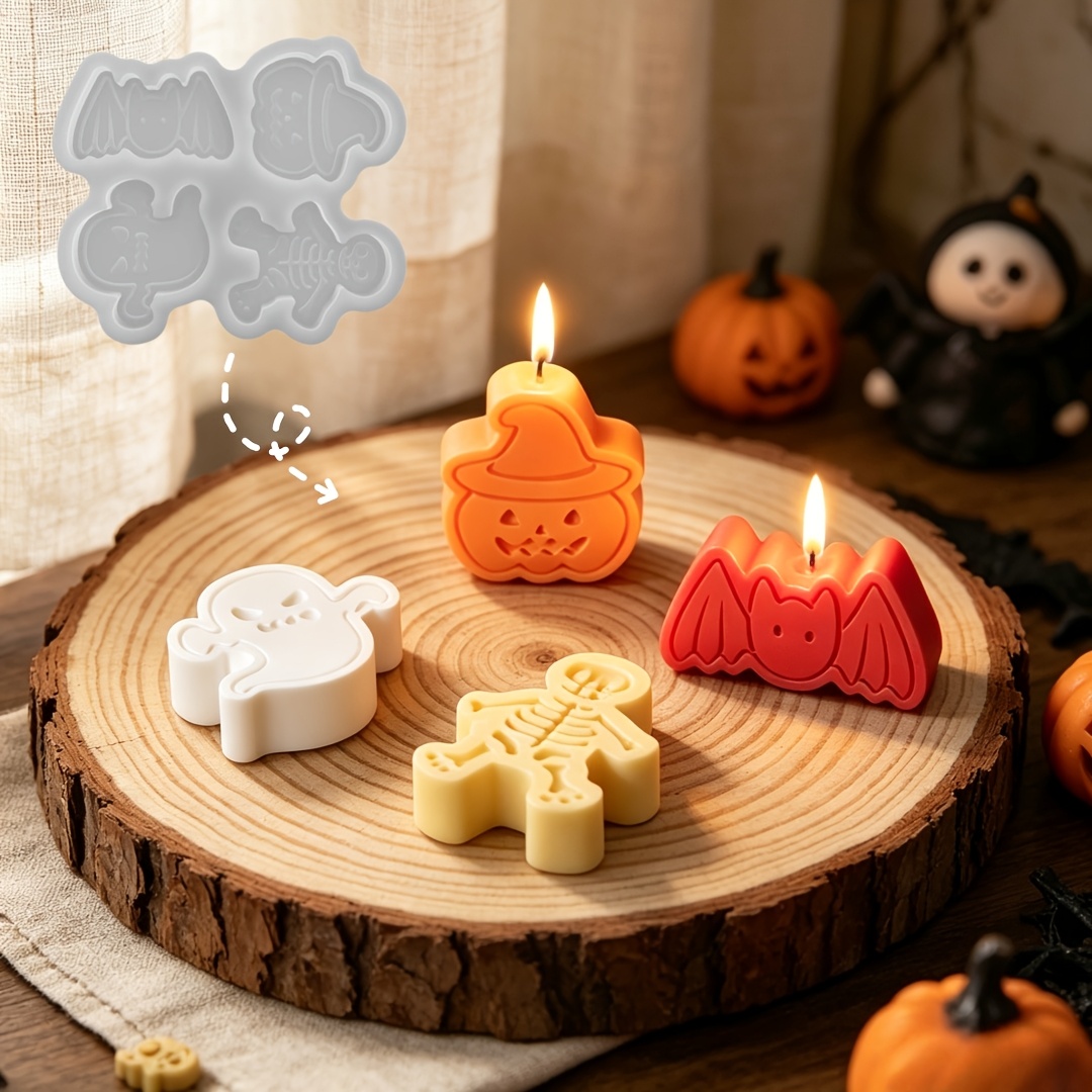 Set di stampi in silicone a 4  - Holiday Candle Set recensione e prezzo