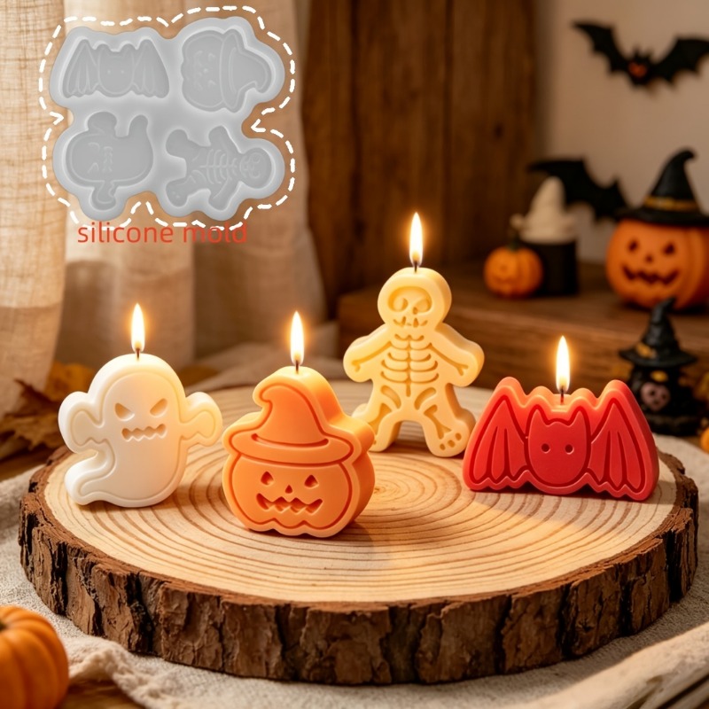 Set di stampi in silicone a 4  - Holiday Candle Set recensione e prezzo
